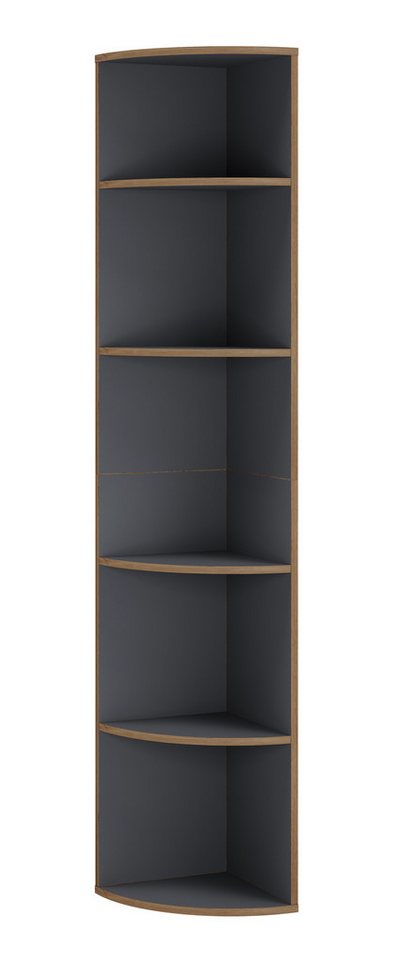 VCM Standregal Salia B. 33 x T. 33 x H. 183 cm, Holzregal stehend, CD DVD Aufbewahrung, 5 Fächer Bild 5