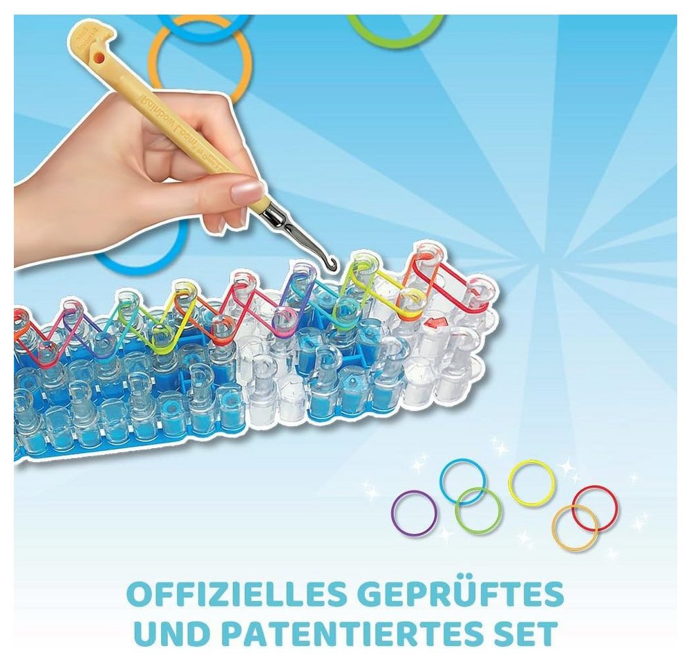 Faber-Castell Bastel-Armband Bastelset Armbänder Rainbow Loom Original Bild 2