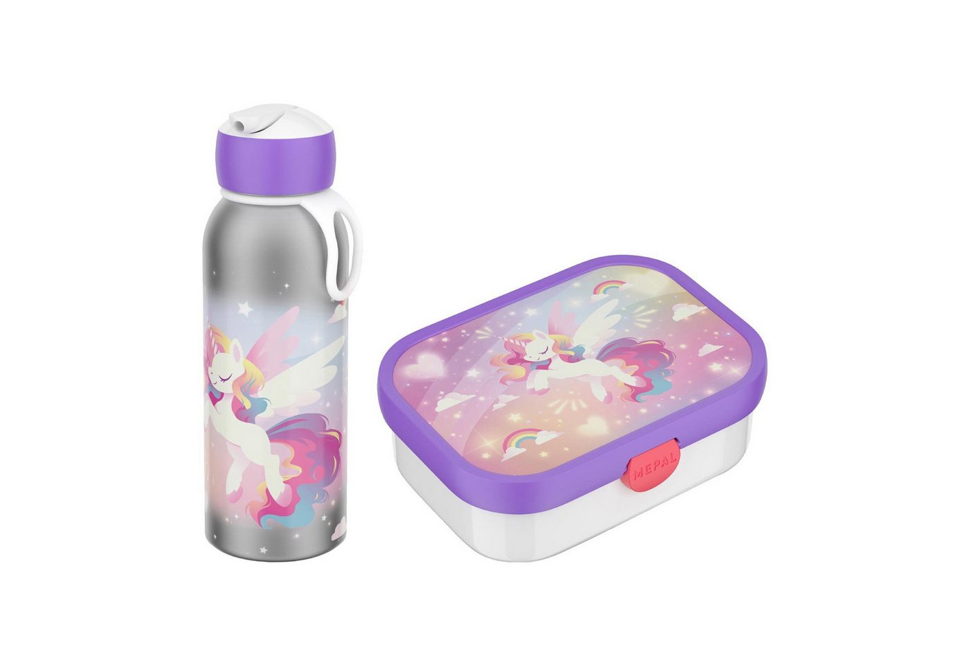 Mepal Lunchbox Campus Lunchset mit Thermoflasche 2-tlg., Material-Mix, (2-tlg), Spülmaschinengeeignet Bild 4
