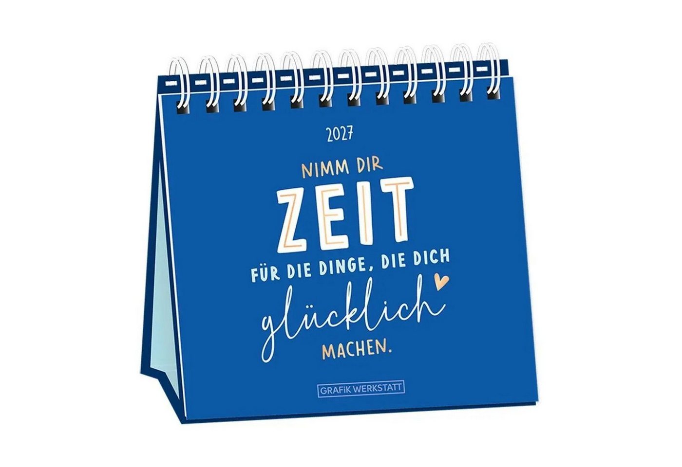 Grafik Werkstatt Tischkalender Tischkalender 2027 Nimm dir Zeit Bild 3