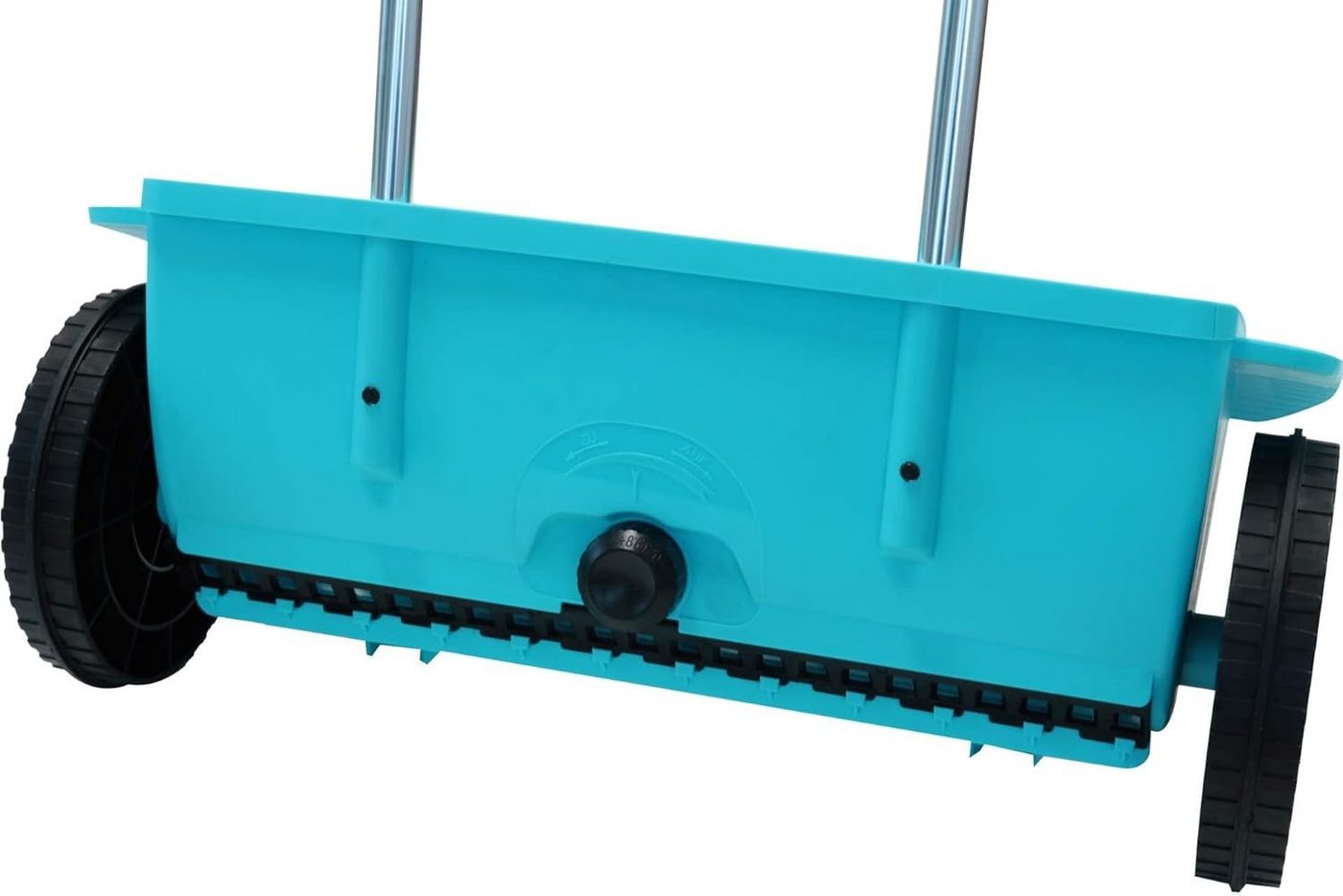 ARLI Streuwagen Handstreuwagen Saatgut Dünger, für Flächen bis 300 m², 45 cm Arbeitsbreite, 12 l Füllmenge, (1-tlg), Streusalz Streubreite 450mm