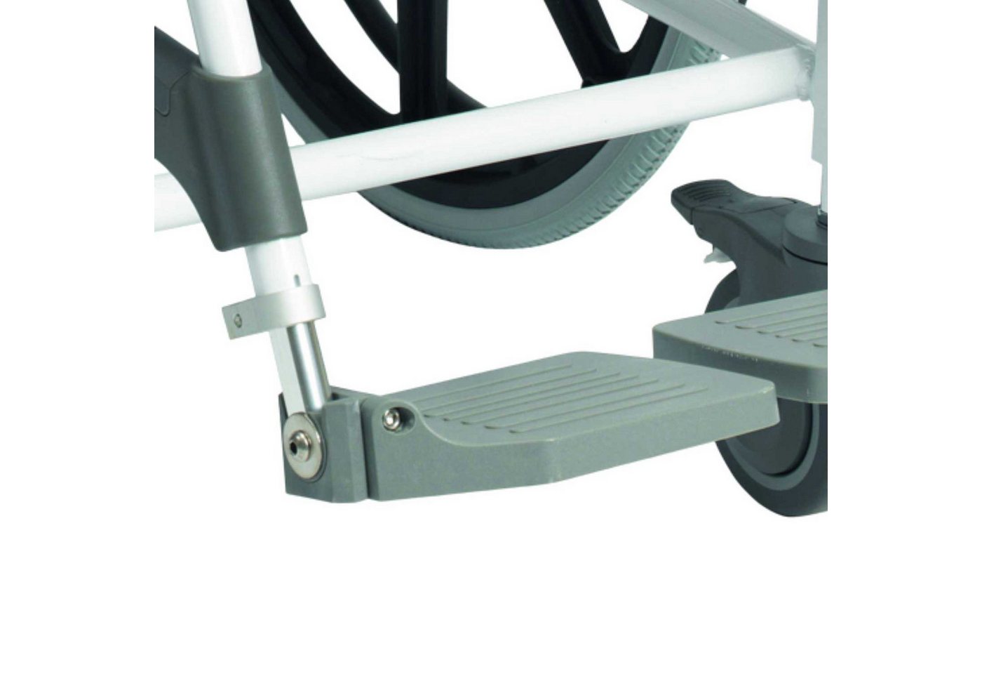 Drive Medical Dusch-Toilettenrollstuhl Drive Medical Aston 24 Dusch-Toilettenrollstuhl mit 24-Zoll-Rädern, mit Toilettenfunktion, 24-Zoll-Antriebsräder Bild 2