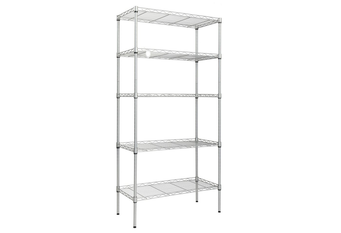 VINGLI Regal Standregal aus Eisen​, Küchenregal 5/6 Ablagen, Modern Bild 2