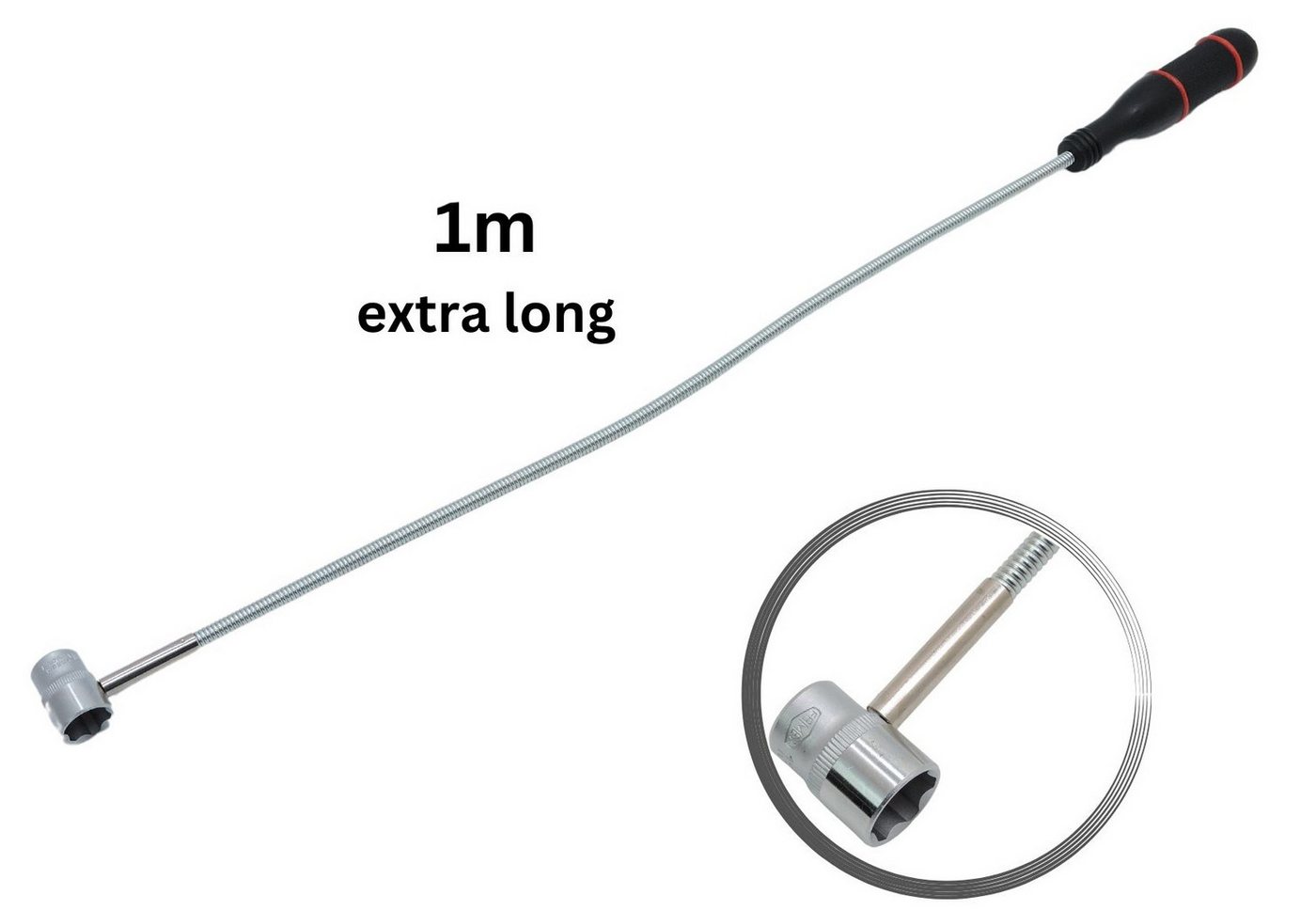 FAMEX Magnet 15104 Magnetheber (Magnetstab, extra lang, 1m, 700g) Bild 4