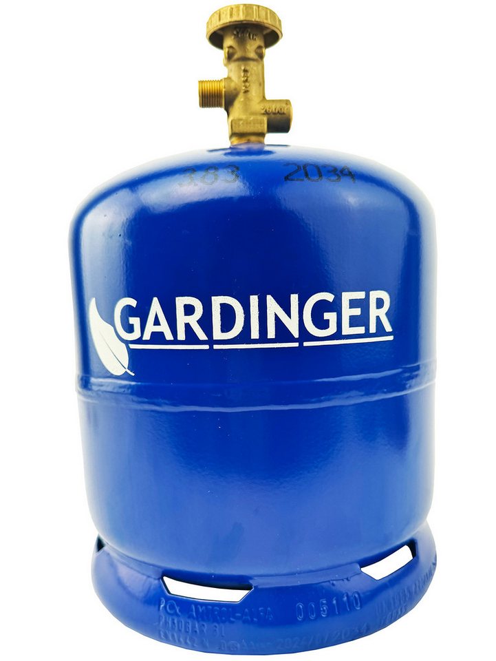 GARDINGER Gas Propangasflasche Profill 907 2,5 kg ungefüllt Sicherheitsventil, Sicherheitsventil, befüllbar, propantauglich Bild 4