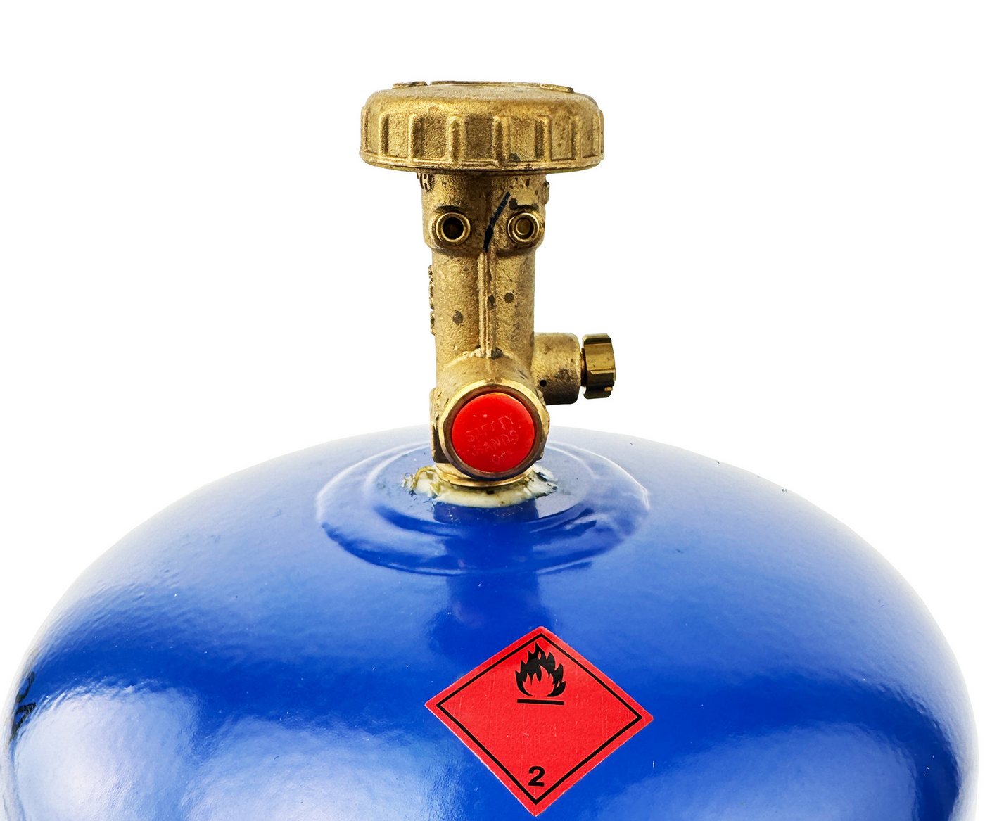 GARDINGER Gas Propangasflasche Profill 907 2,5 kg ungefüllt Sicherheitsventil, Sicherheitsventil, befüllbar, propantauglich Bild 5