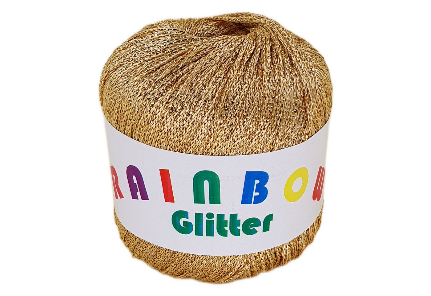 NOGA EFFEKTGARN GmbH Rainbow Glitter - Glitzer-Bändchengarn auf 25 Gramm Knäuel Effektgarn Bild 4