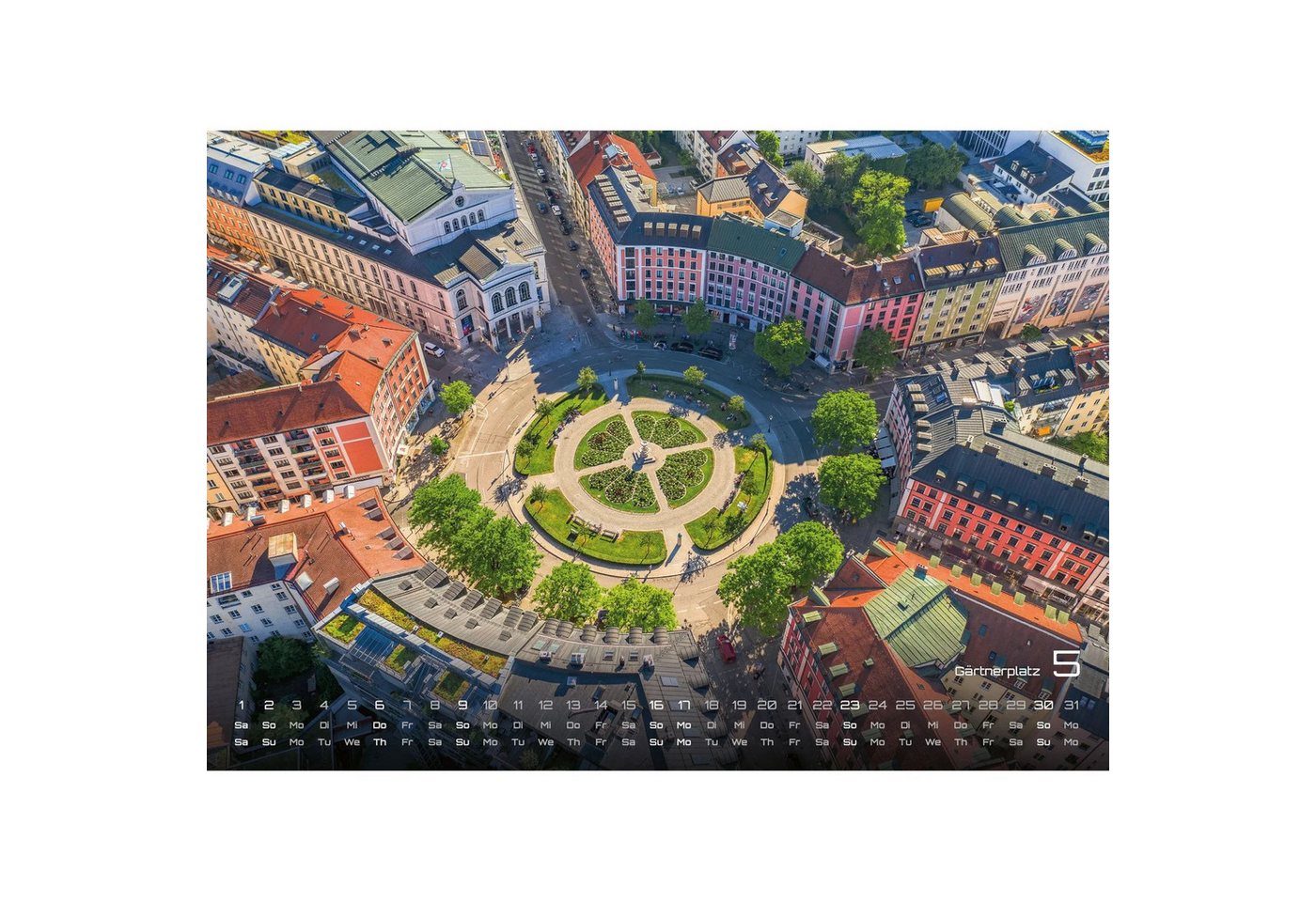 Wandkalender München - Zwischen Alpenblick und Altstadtflair - 2027 - Kalender... Bild 2