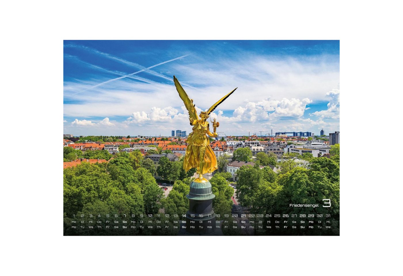Wandkalender München - Zwischen Alpenblick und Altstadtflair - 2027 - Kalender... Bild 3