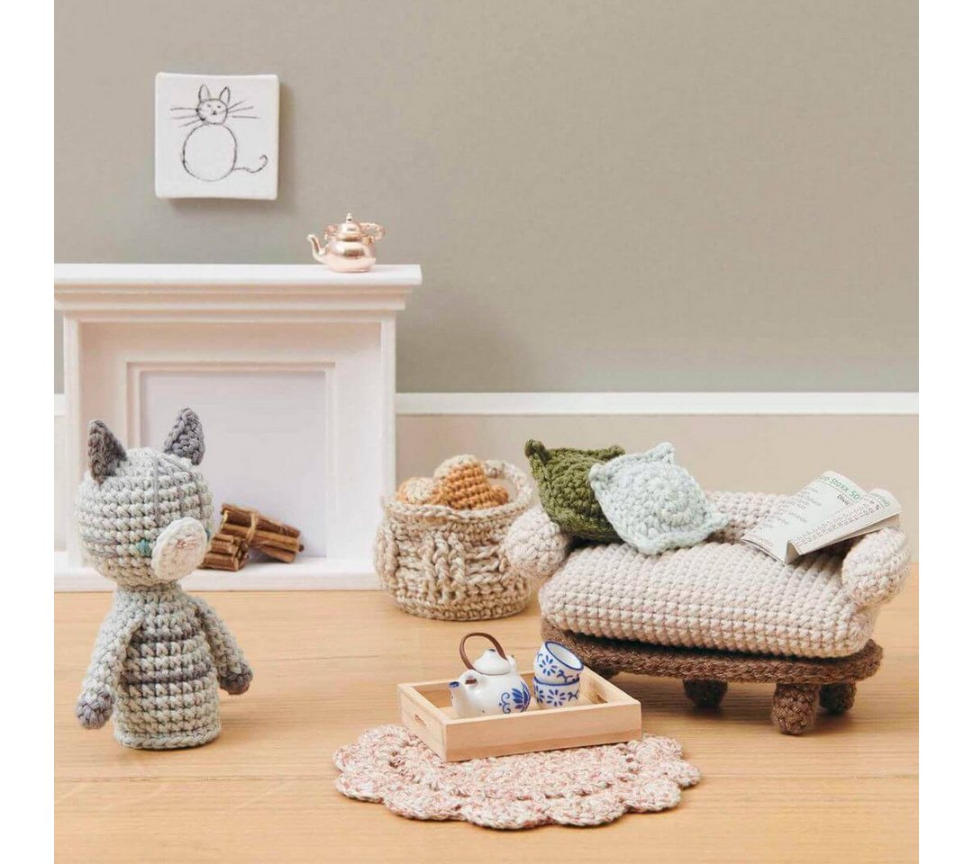 Rico Design Wichteltür Miniatur Teekanne kupfer, 2,5x3x2,5cm -- Wichtel- und Puppenhaus Bild 2