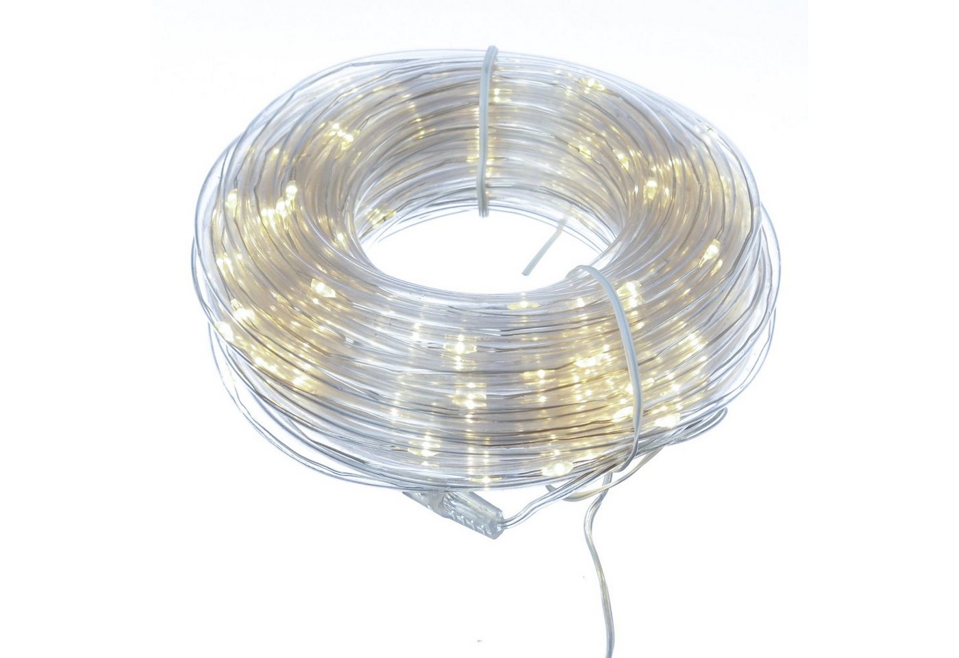 MARELIDA LED-Lichterschlauch LED Lichtschlauch warmweiß Außen Lichterkette Party Garten Balkon 12m, 120-flammig Bild 3