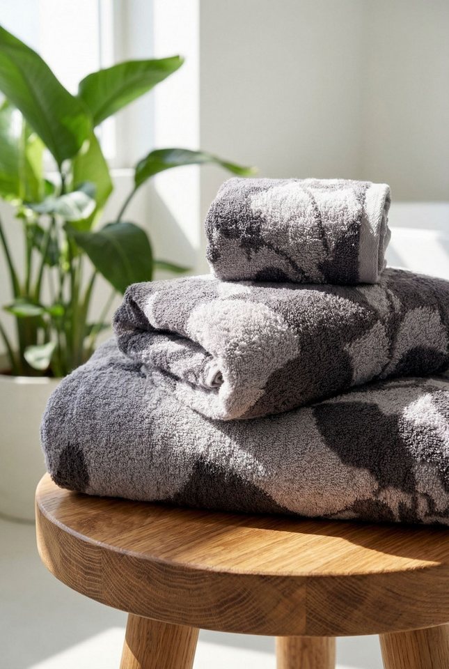L'Essentiel Maison Badetücher Whitney, Walkfrottier (Set, 3-St), 3-er set, 450 g/m², 30 x 50 cm, 50 x 90 cm, 90 x 150 cm