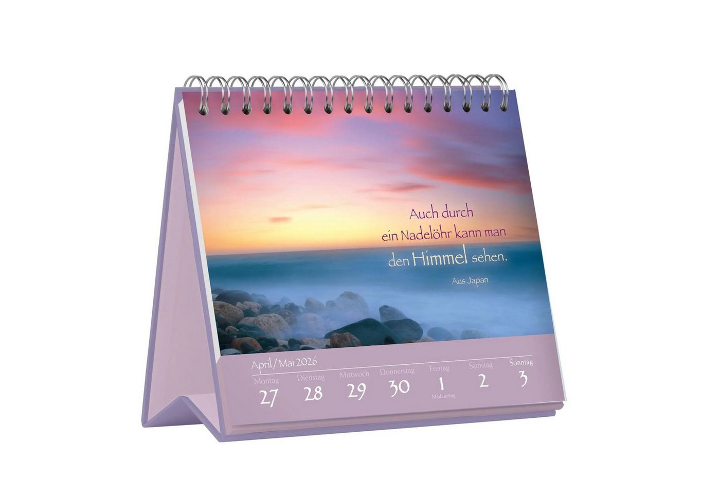 Lingen Tischkalender Achtsamkeit Wochenkalender 2027: Mit Übungen und guten Gedanken...