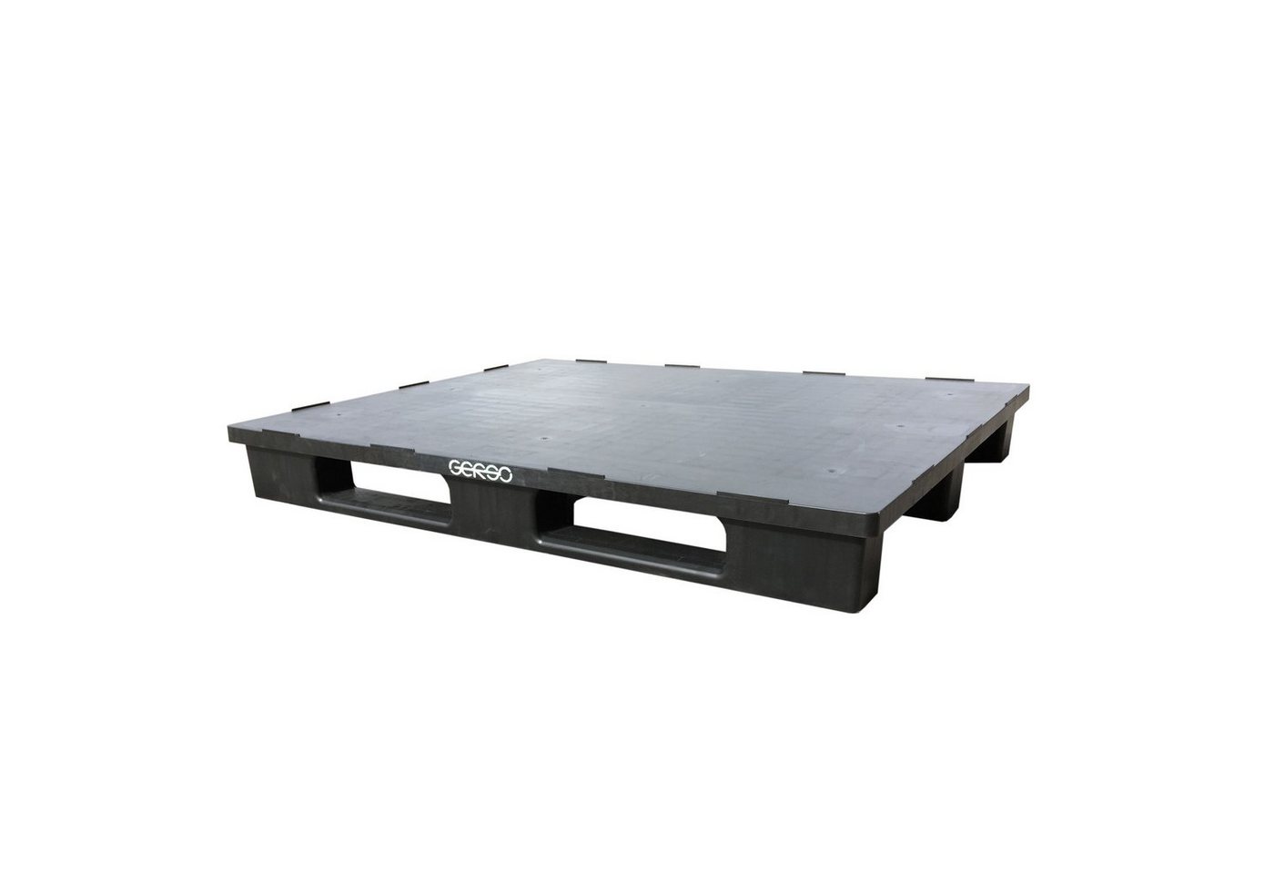 GERSO Dekopalette Kunststoffpalette geschlossen offen 120x80 Platik Tragkraft 4000kg