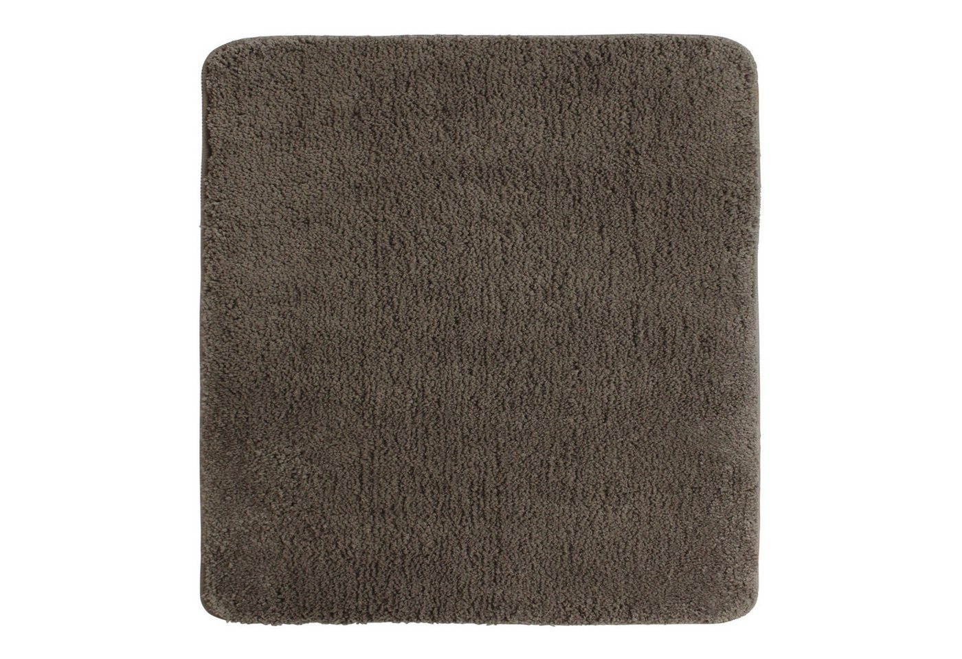 NYVI Badematte WC Vorleger ohne Ausschnitt NYVISpa Lasalle Taupe Toiletten Teppich, Höhe 20 mm, Polyester, Rutschfest, Saugstark, Schnell Trocknend, Fußbodenheizung geeignet Bild 5