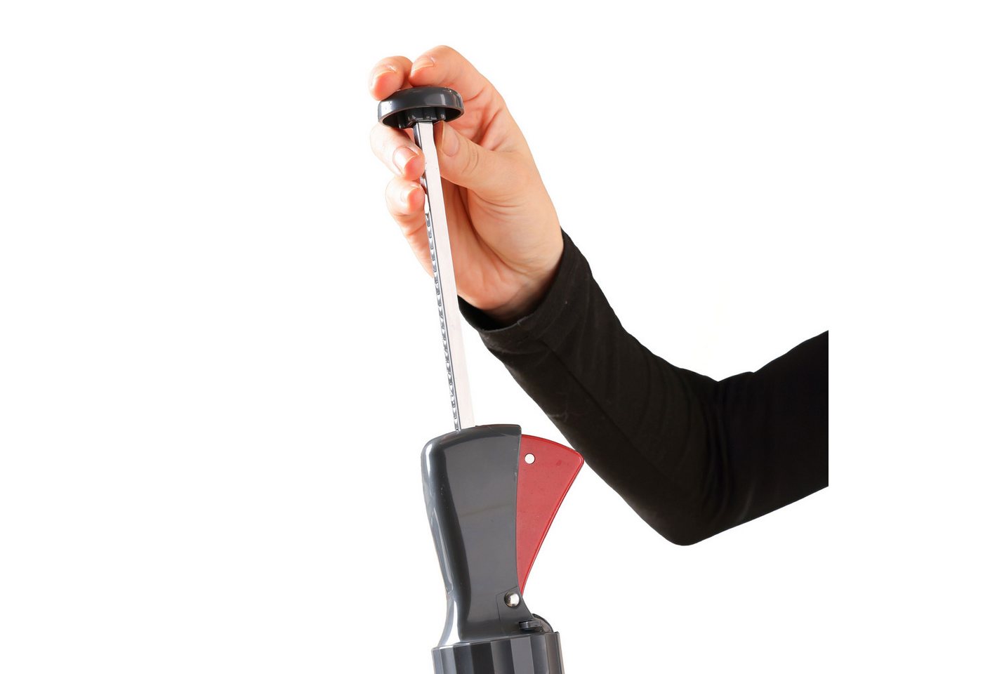 zyliss Spätzlepresse Vermicelles-Presse, Weizenstrohmaterial mit Kunststoffanteil, mit ergonomischem Hebelgriff und gleichmäßiger Druckverteilung Bild 2
