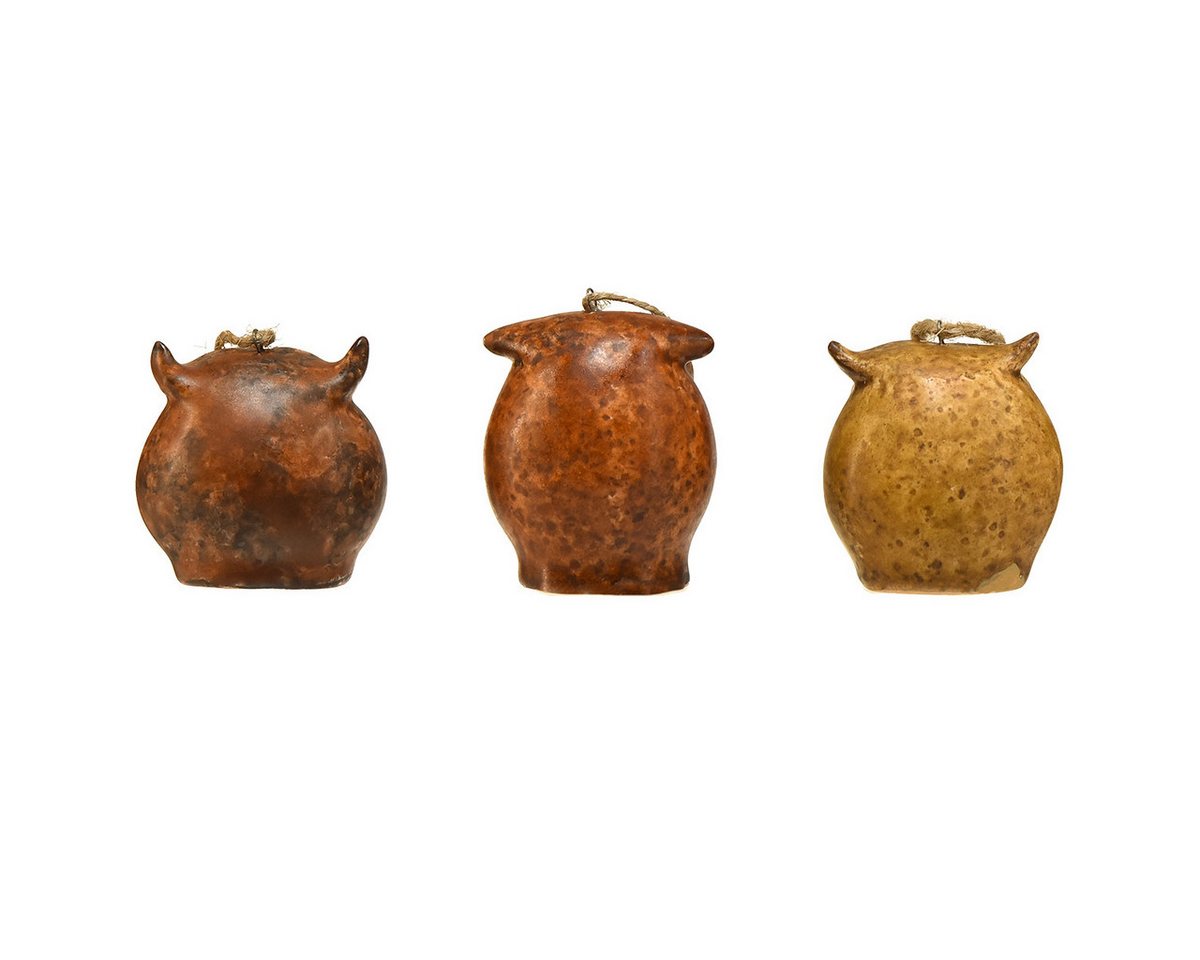 Florists Products Streudeko Bezaubernde Eulenanhänger Rustikal Braun – Herbstdeko &, 3 Stück Bild 2
