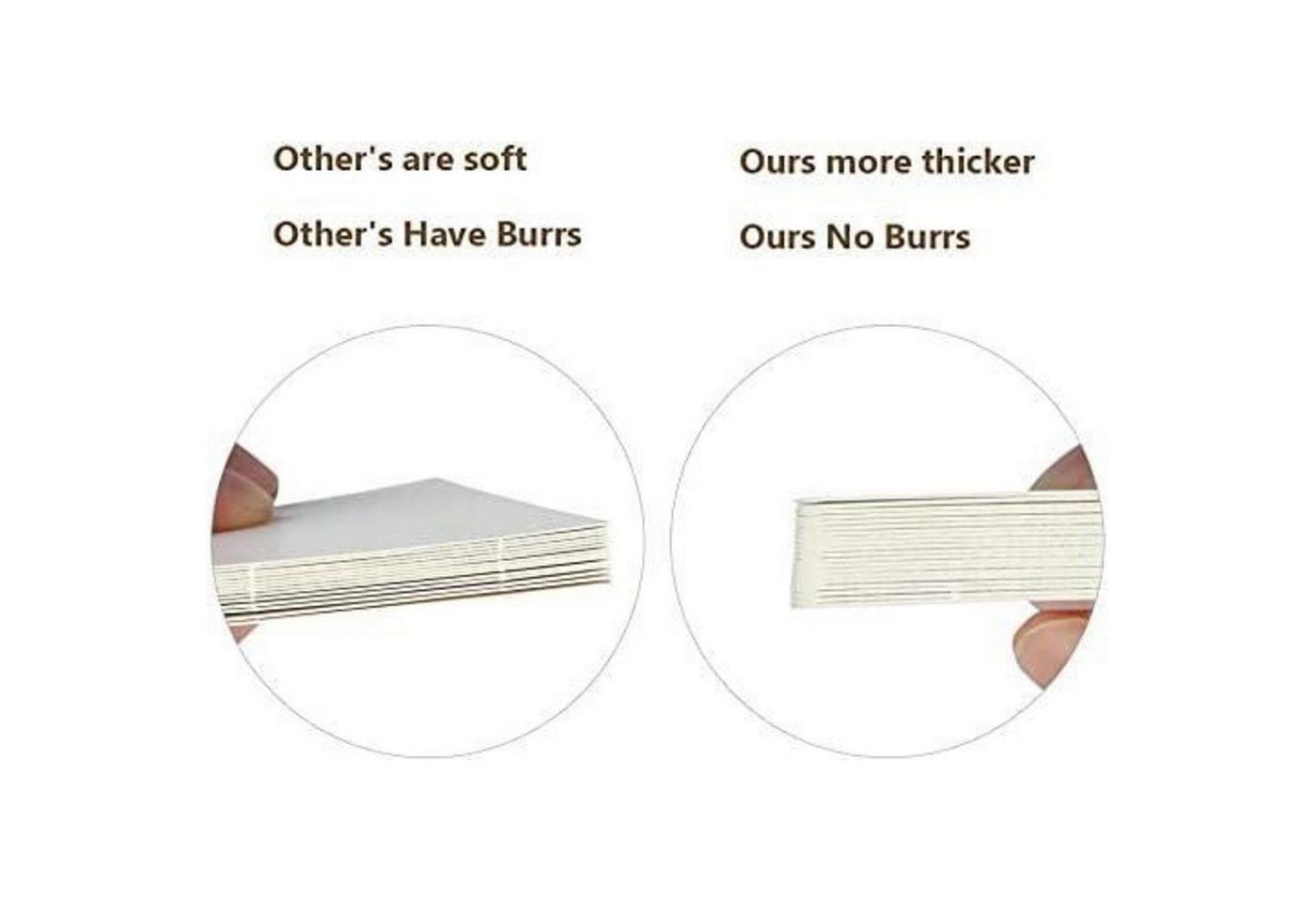 LuxusKollektion Packpapier Geschenkanhänger Kraftpapier Juteschnur Hochzeit Taufe Weiß 50 Stück Bild 5