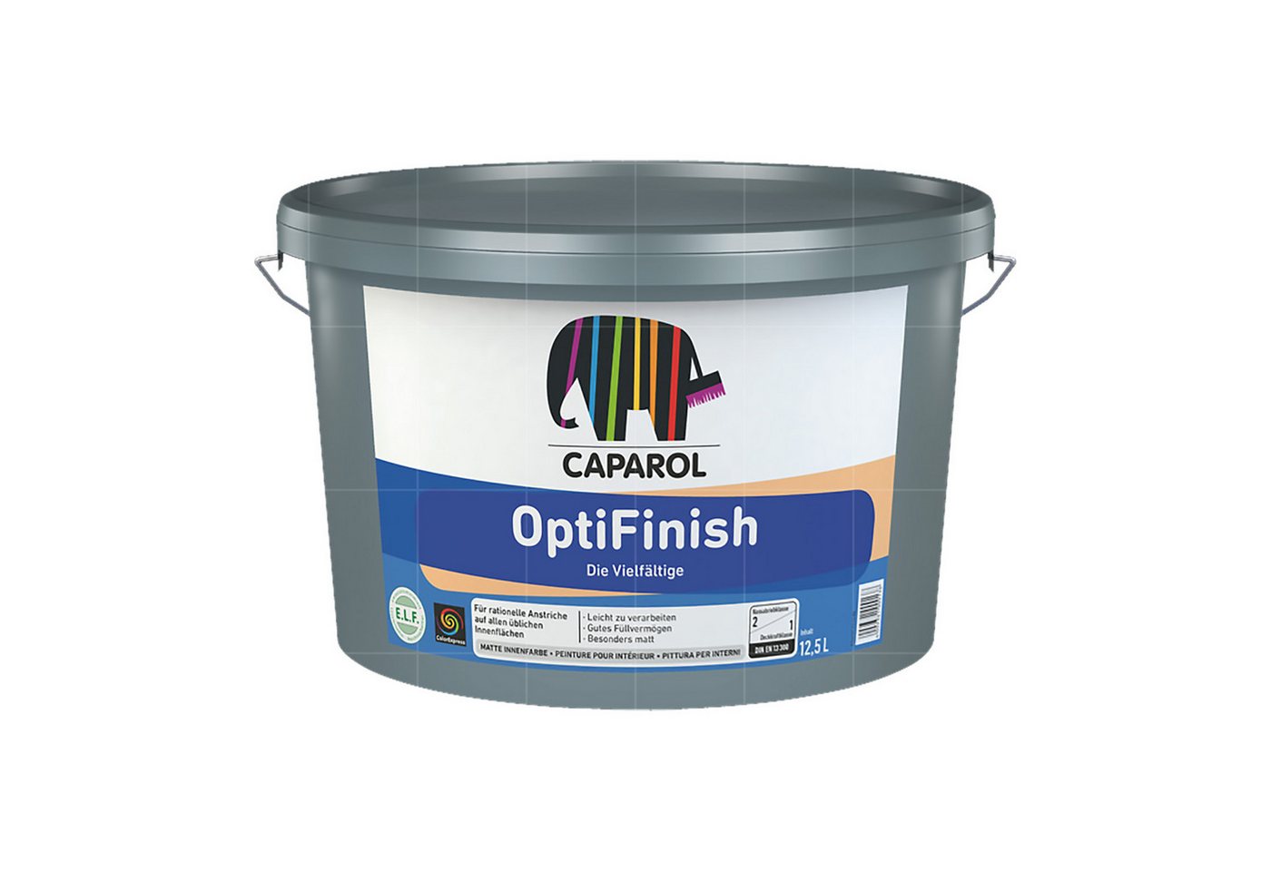 Caparol Wandfarbe Optifinish - 12.5 Ltr (Weiss) Bild 2