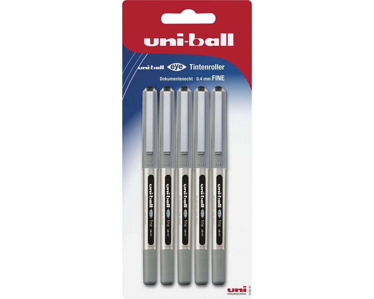 Faber-Castell Tintenroller FABER-CASTELL Tintenroller Free ey Fine 0.7mm schwarz 5 Stück
