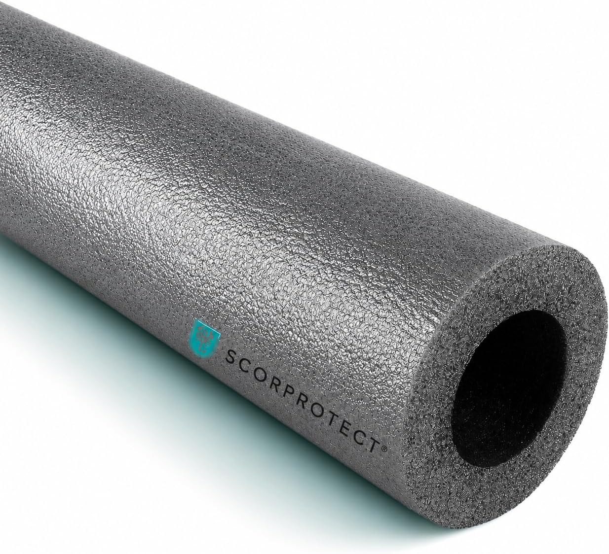 Scorprotect® Steinwolle PE Rohrisolierung angeschlitzt 1 m Farbe grau Bild 2
