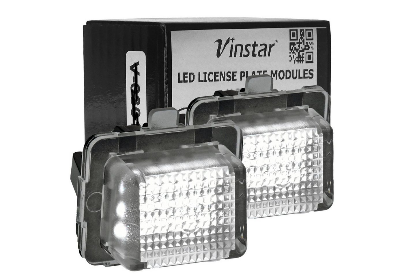 Vinstar KFZ-Ersatzleuchte LED Kennzeichenbeleuchtung E-geprüft für Mercedes Benz, Mercedes Benz W204 W212 W216 W221 W207 C207 Bild 5