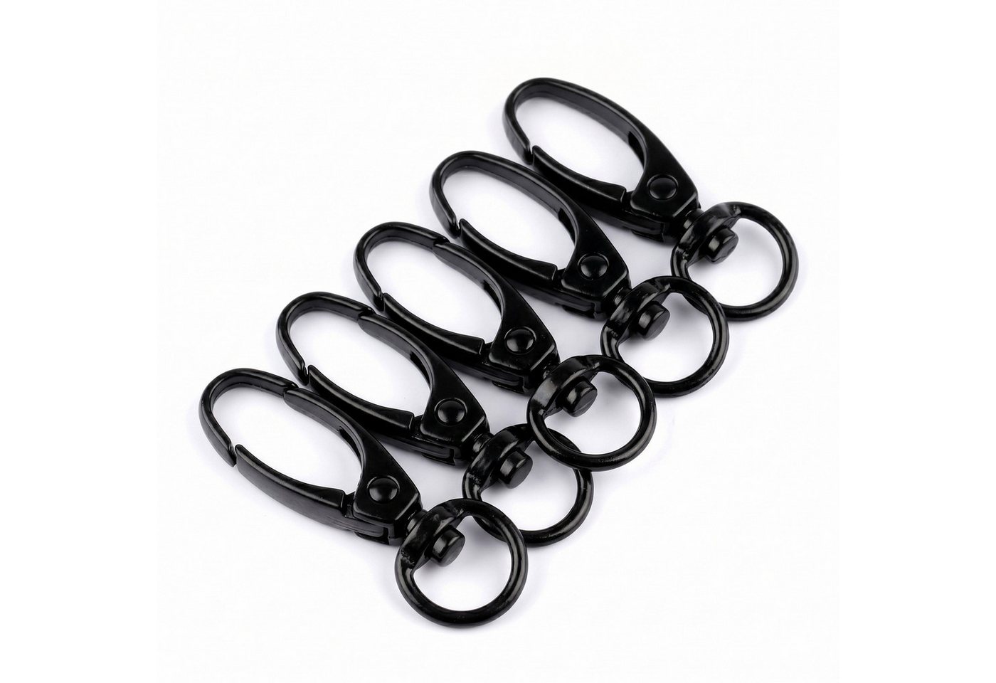 maDDma Karabiner 5 Karabiner Karabinerhaken Größen Farbwahl Gurtband Hundeleinen, (Paket, 5 St) Bild 3