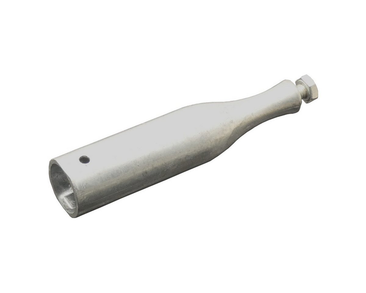 DEWEPRO Bodenlegerkelle Stachelwalze mit Spritzschutz 500mm breit, Stachellänge 11mm Bild 2