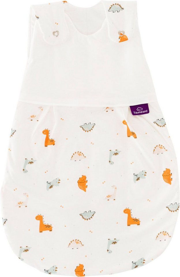 Träumeland Babyschlafsack Außenschlafsack LIEBMICH, Design Dinolino (1 tlg)