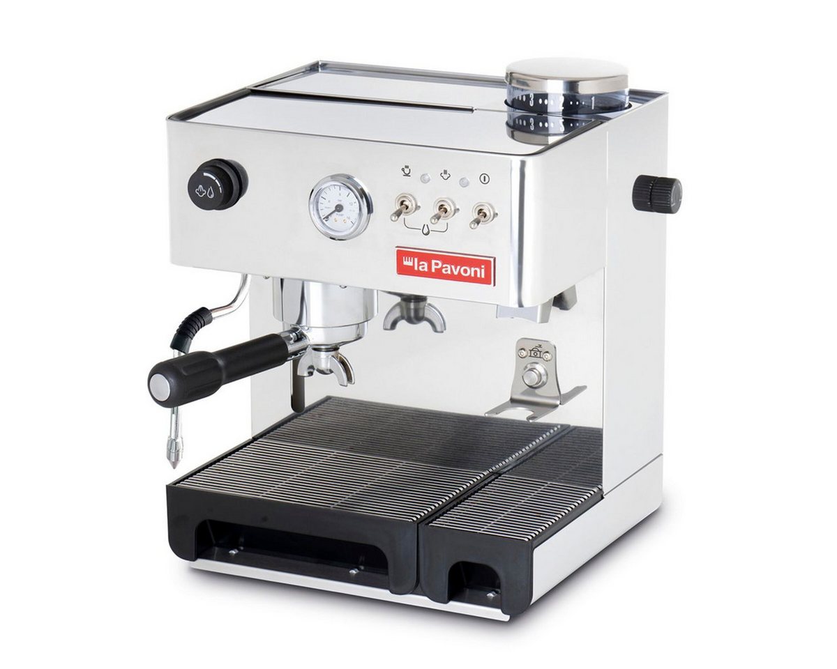 La Pavoni Siebträgermaschine New Domus bar Siebträgermaschine Edelstahl Bild 5