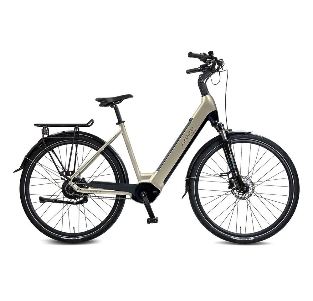 Rabeneick E-Bike Cityrad Rabeneick Comfort Enviolo Nabenschaltung, E-Bike 28 Zoll, Damen&Herren, Enviolo HD-148 Schaltwerk, Mittelmotor, 522 Wh, 75 Nm Mittelmotor, Enviolo stufenlos, 522 Wh Akku, bis 150 km Bild 4