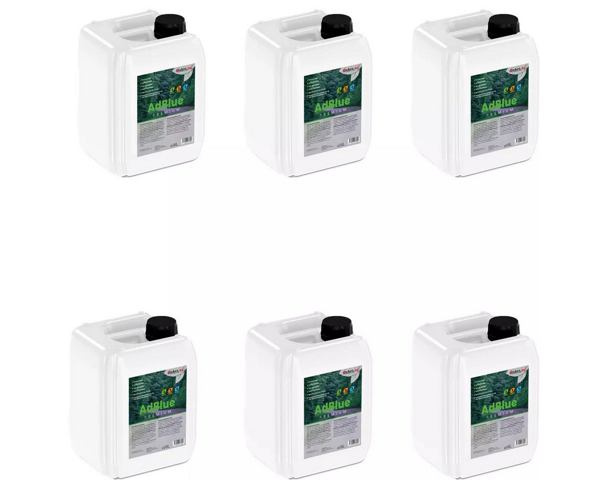Paket.ag Diesel-Additiv Harnstofflösung 60L Paket.ag AdBlue® mit Einfüllschlauch (6 x 10Liter), (6-St) Reduzierung schädlicher Stickoxide Bild 3