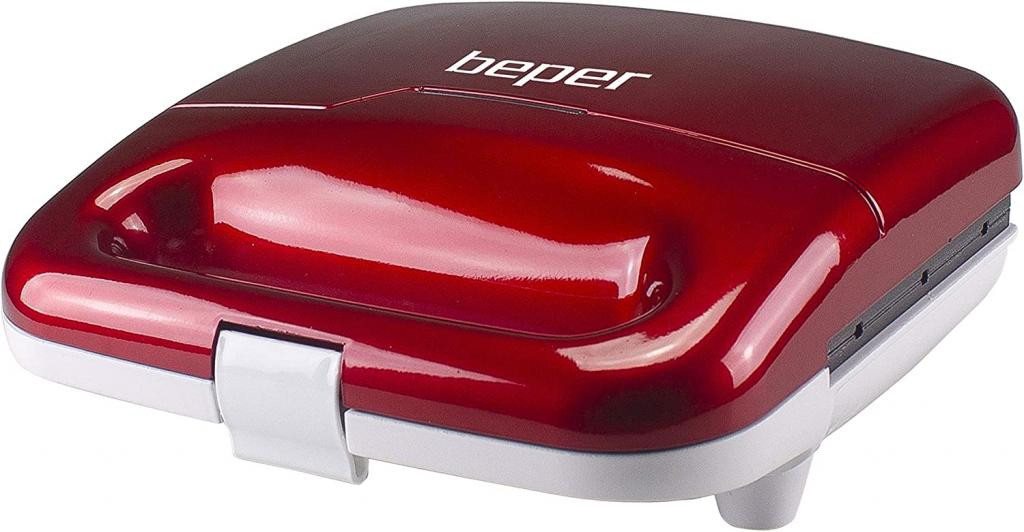 Beper Waffeleisen P101CUD100 Waffeleisen für Waffel am Spiess in rot, 850 W Bild 3