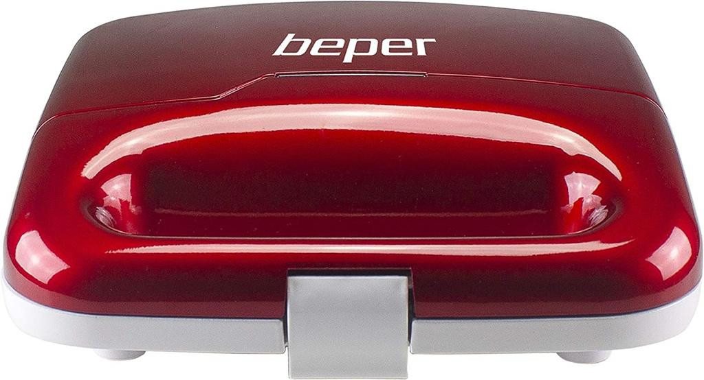 Beper Waffeleisen P101CUD100 Waffeleisen für Waffel am Spiess in rot, 850 W Bild 5