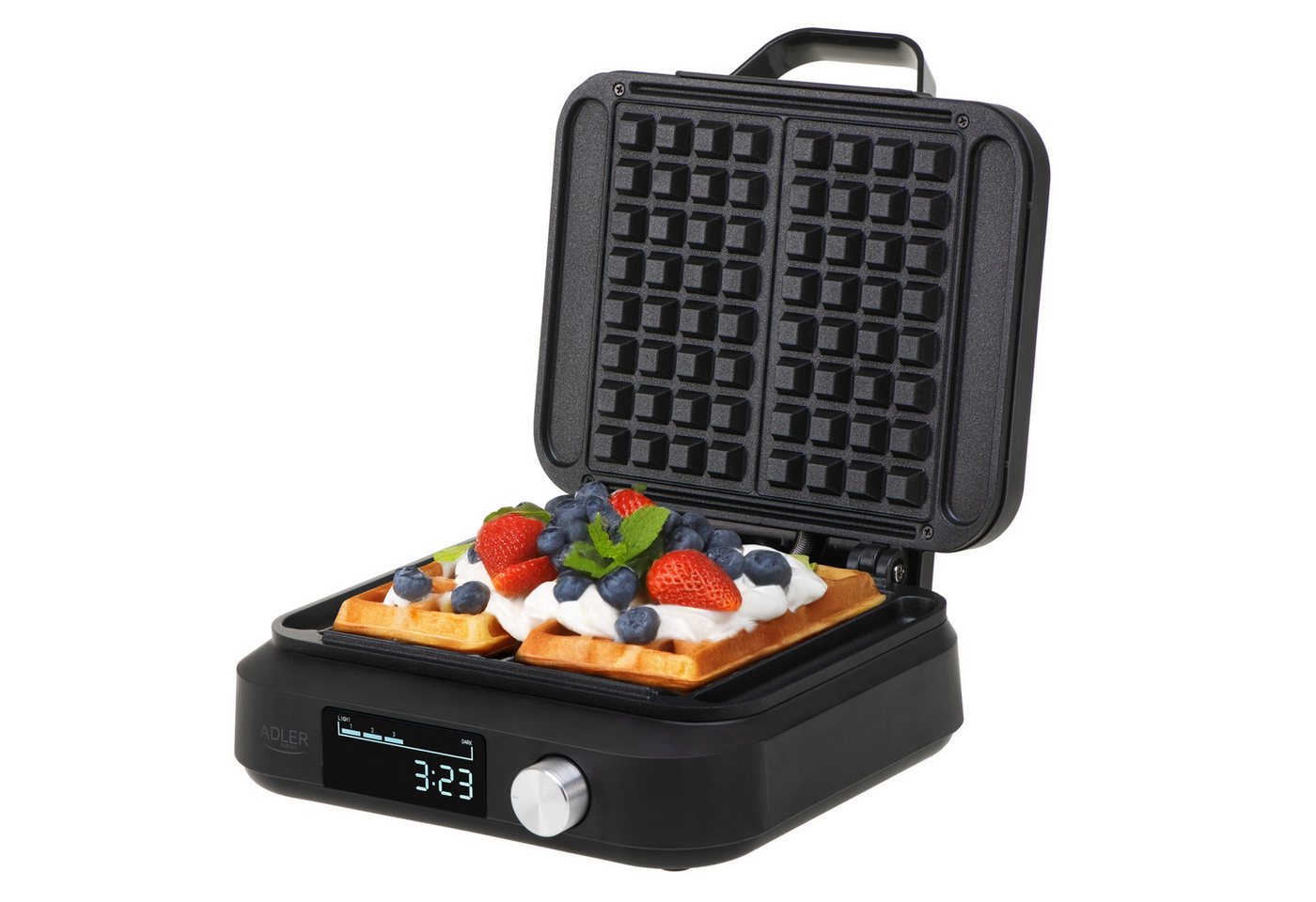 Adler Waffeleisen Waffeleisen Waffelautomat Belgische Waffeln Wafflemaker Adler AD 3087, 2200 W Bild 5