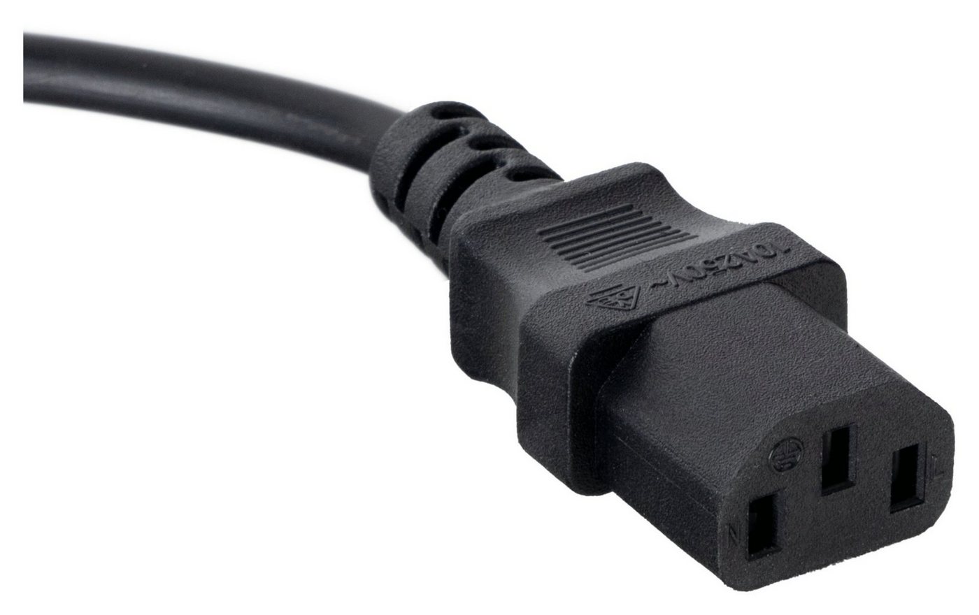 Pronomic EUIEC-1.5 Kaltgeräte Netzkabel 1,5 m Netzkabel, EU (SchuKo), IEC C13 (female) (150 cm), Sehr flexibel