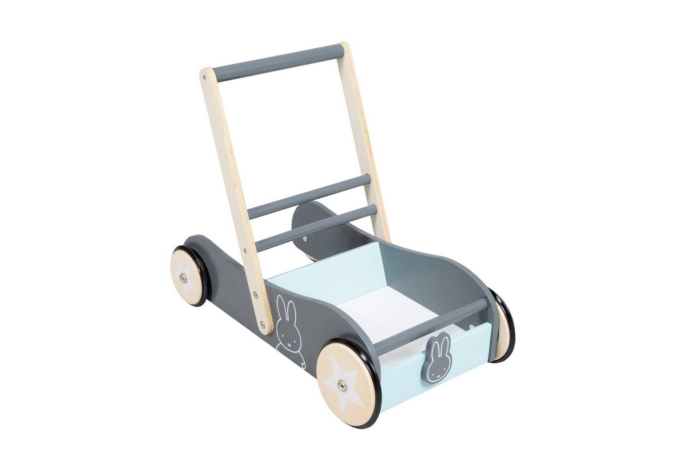 roba® Lauflernwagen Miffy, mit Bremse, als Puppenwagen nutzbar