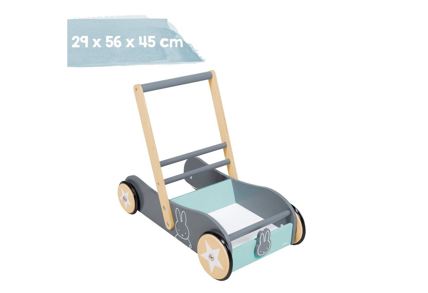 roba® Lauflernwagen Miffy, mit Bremse, als Puppenwagen nutzbar Bild 2