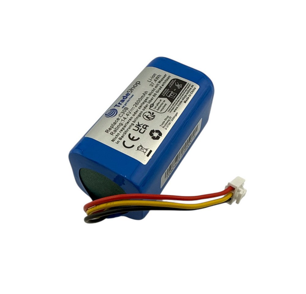 Trade-Shop Akku passend für Proscenic NEO 820P, NEO 830P, Abir R20 X5 X6 X7 X8 Akku Li-Ion 2600 mAh (14,4 V) Bild 3