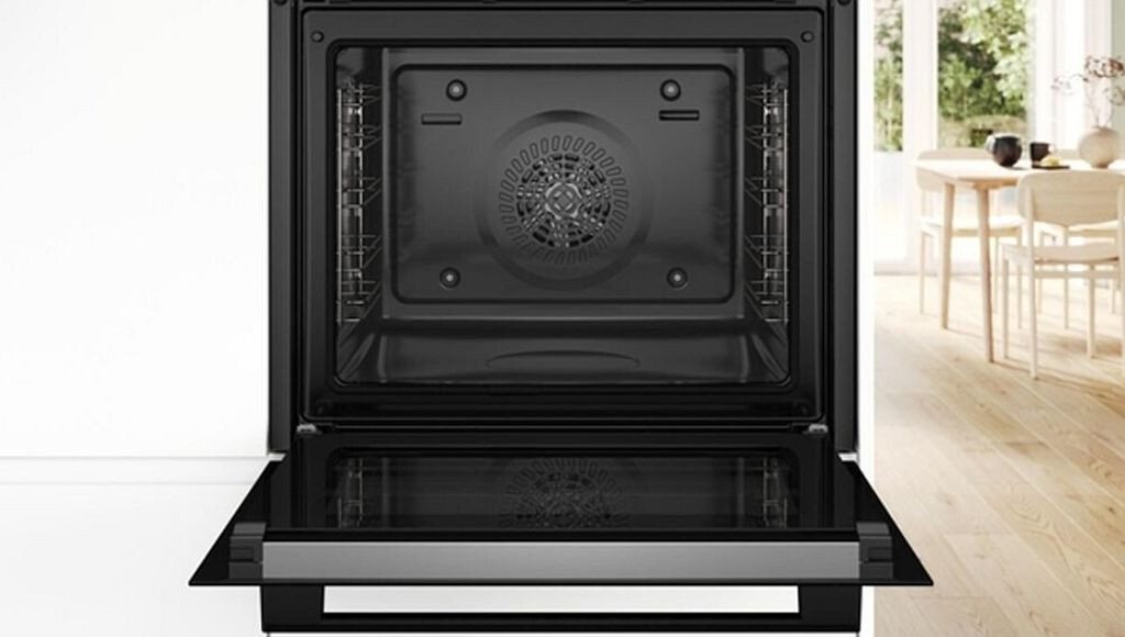 BOSCH Backofen-Set Einbaubackofen 3D Heißluft Pyrolyse + Einbau Mikrowelle AutoPilot, mit Nein, Pyrolyse-Selbstreinigung Hydrolyse