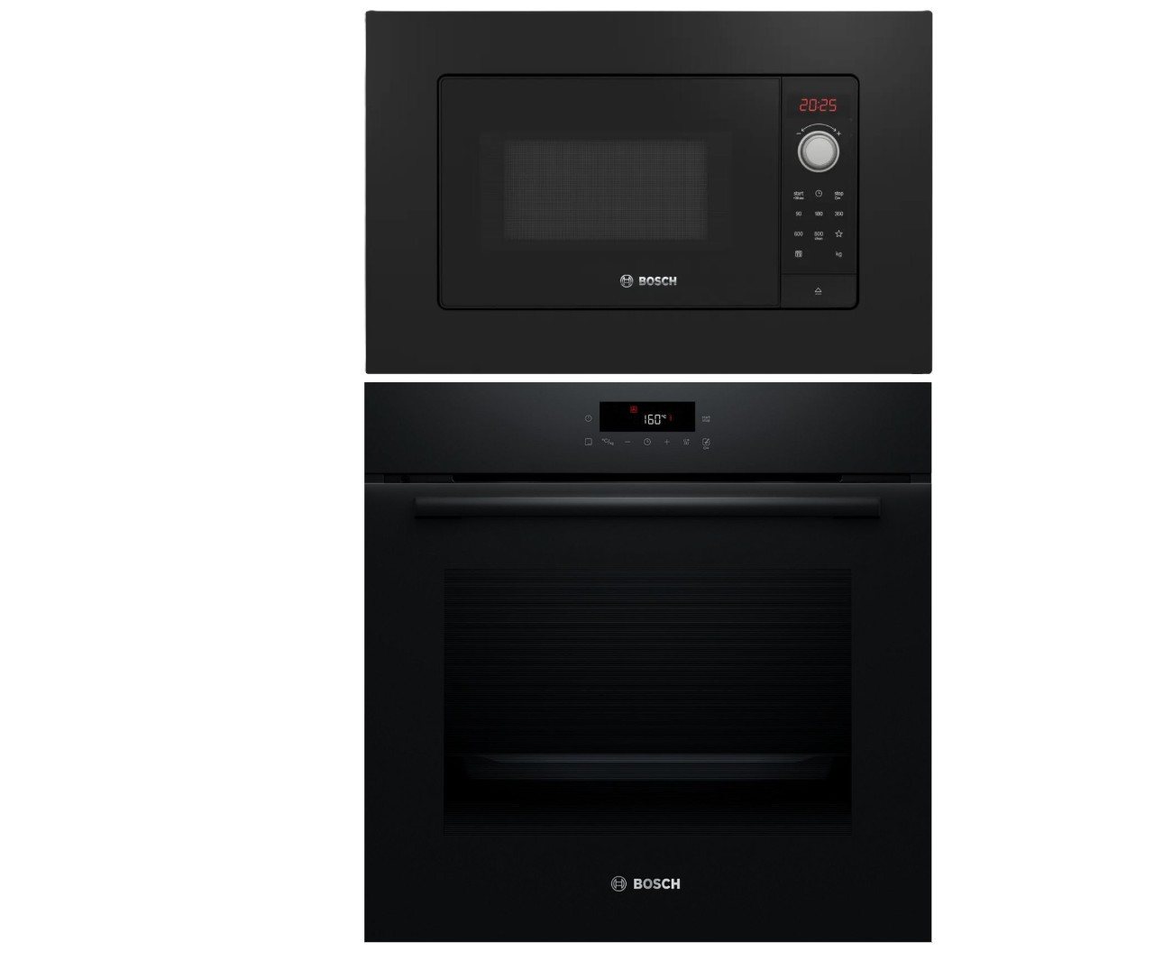 BOSCH Backofen-Set Einbaubackofen 3D Heißluft Pyrolyse + Einbau Mikrowelle AutoPilot, mit Nein, Pyrolyse-Selbstreinigung Hydrolyse Bild 5