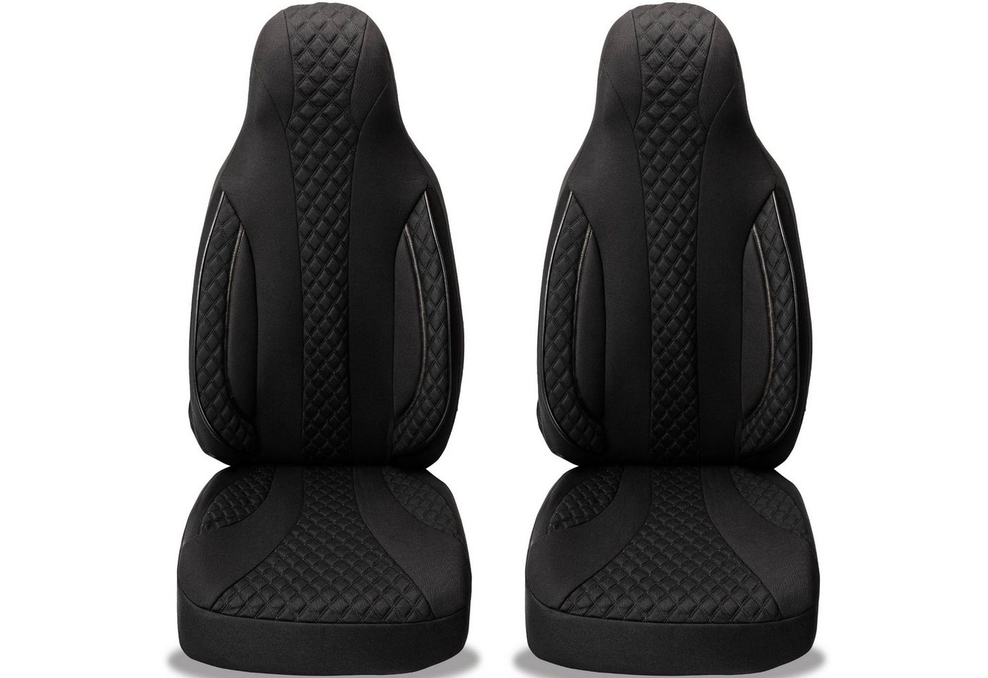 BREMER SITZBEZÜGE Autositzbezug für Nissan Juke BJ ab 2019 (PL404), Set, 2-tlg., Schonbezüge Sitzbezüge Fahrer und Beifahrer, in Schwarz Bild 2