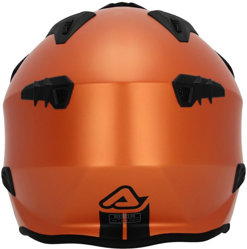 Acerbis Motorradhelm Aria Metallic Jethelm, Integriertes Sonnenvisier Bild 3