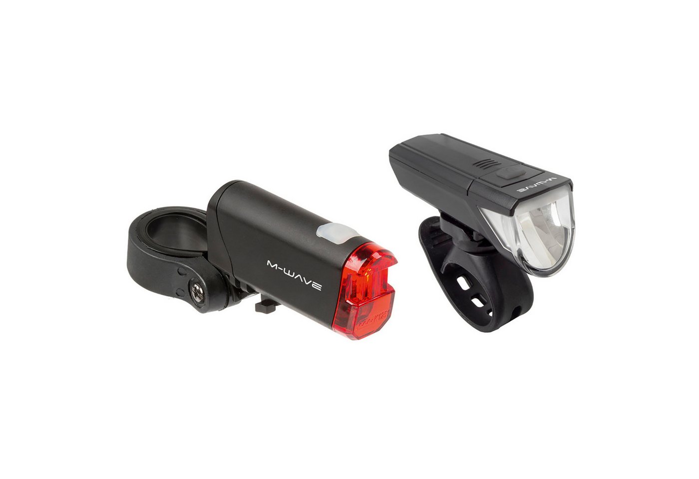 M-Wave Fahrrad-Frontlicht Atlas K 51, Fahrrad Licht LED Fahrradlicht Beleuchtungsset StVZO Bild 2