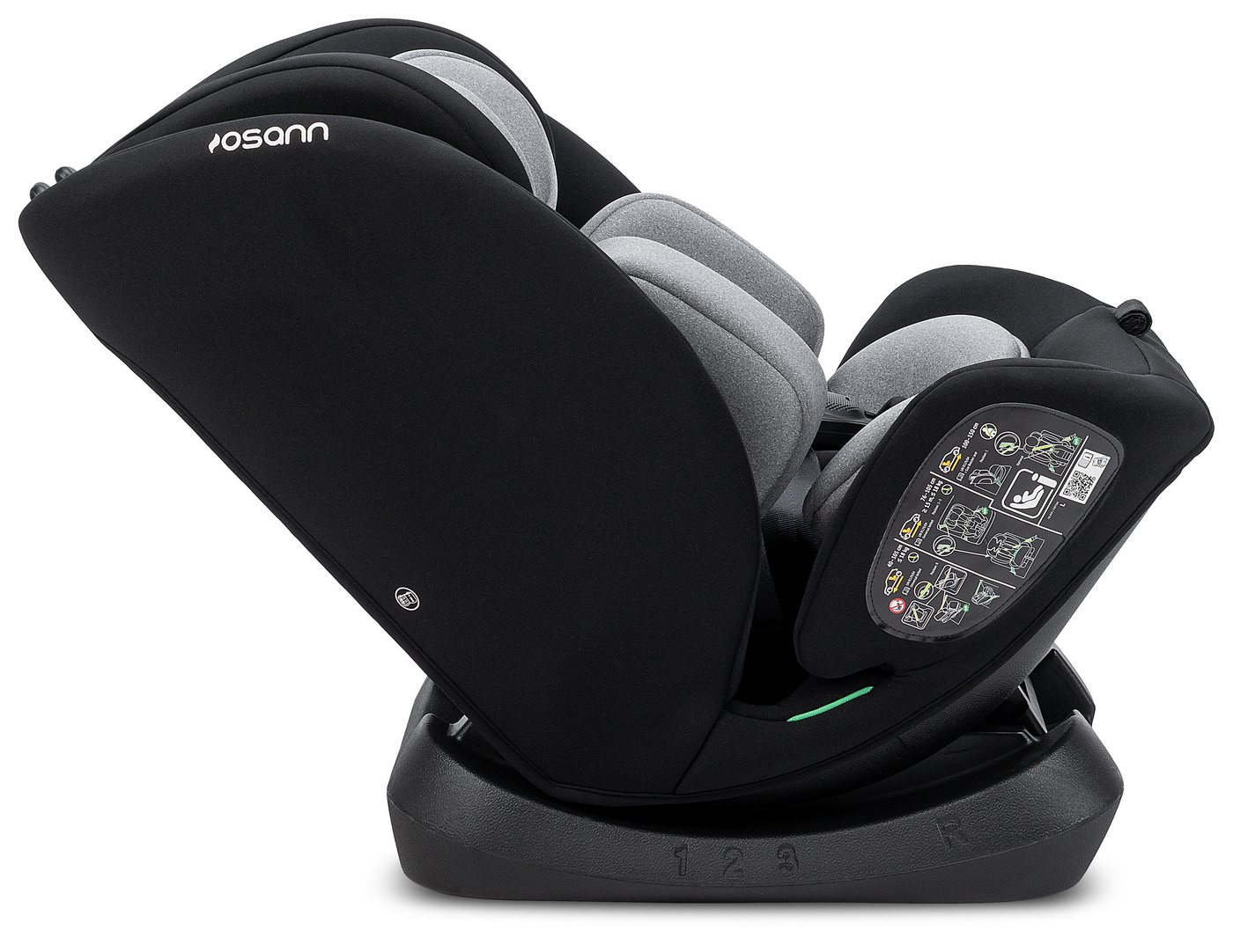Osann Autokindersitz Huddle 3, ab: 40 cm, bis: 150 cm, Kindersitz ohne Isofix, reboard bis 4 Jahre, vorwärts und rückwärts Bild 3