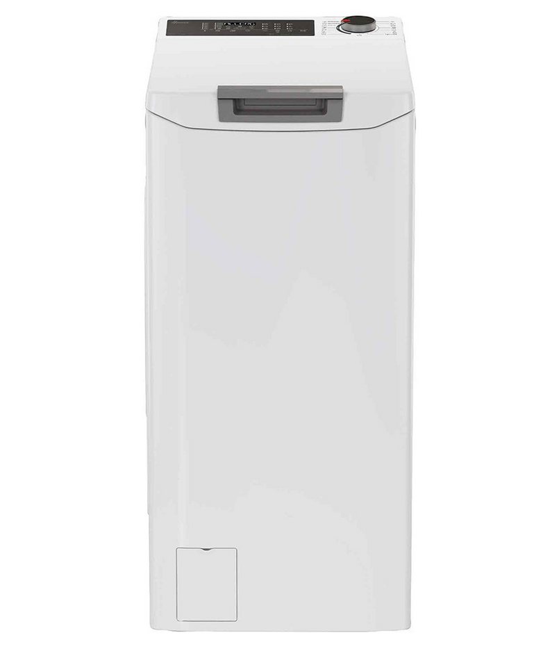 Hoover Waschmaschine Toplader THOSQ276TM6-S, 7 kg, 1200 U/min, Schnelles & Sicheres Beladen, Wi-Fi und Bluetooth, Dampf Funktion
