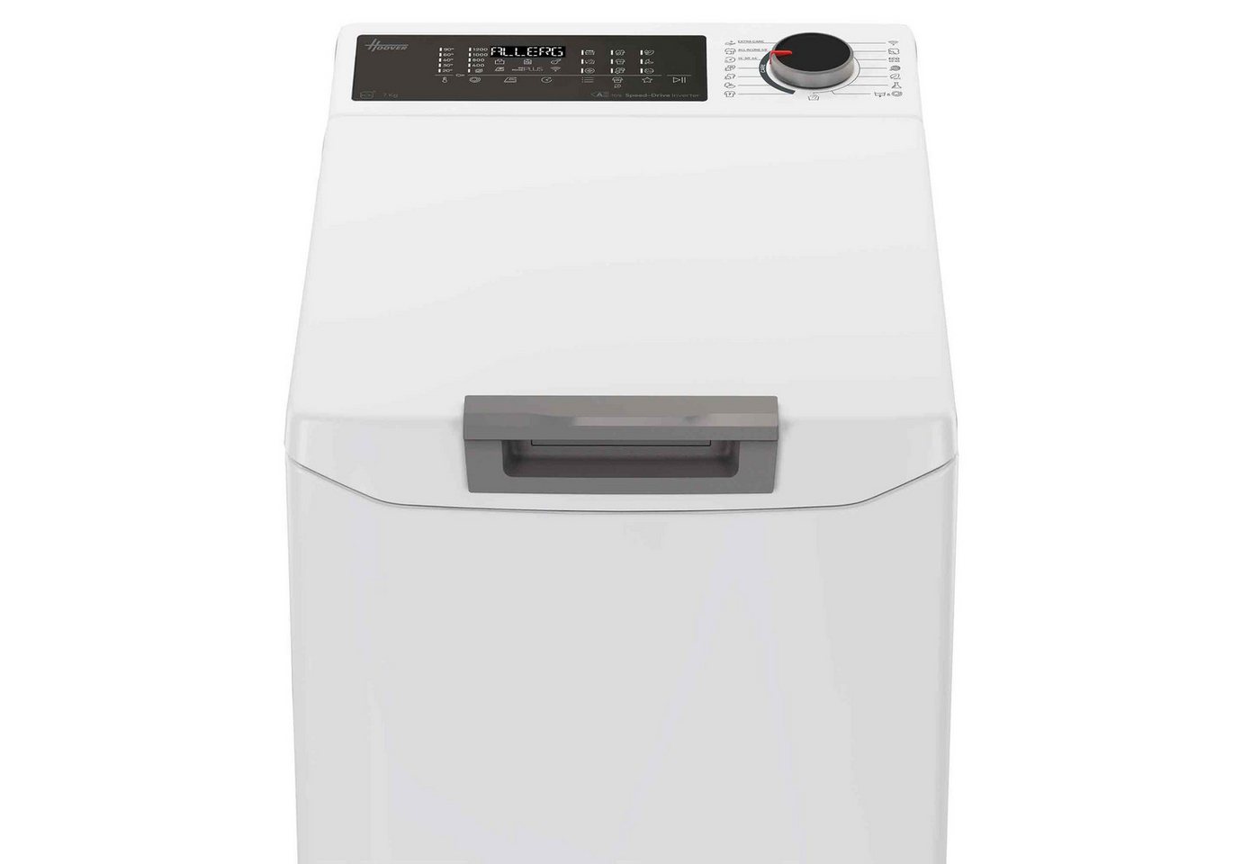 Hoover Waschmaschine Toplader THOSQ276TM6-S, 7 kg, 1200 U/min, Schnelles & Sicheres Beladen, Wi-Fi und Bluetooth, Dampf Funktion Bild 2