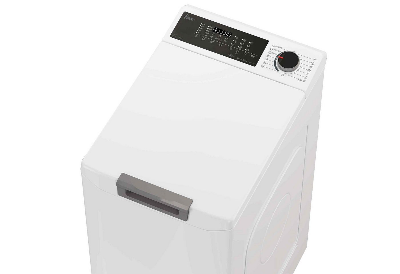 Hoover Waschmaschine Toplader THOSQ276TM6-S, 7 kg, 1200 U/min, Schnelles & Sicheres Beladen, Wi-Fi und Bluetooth, Dampf Funktion Bild 4