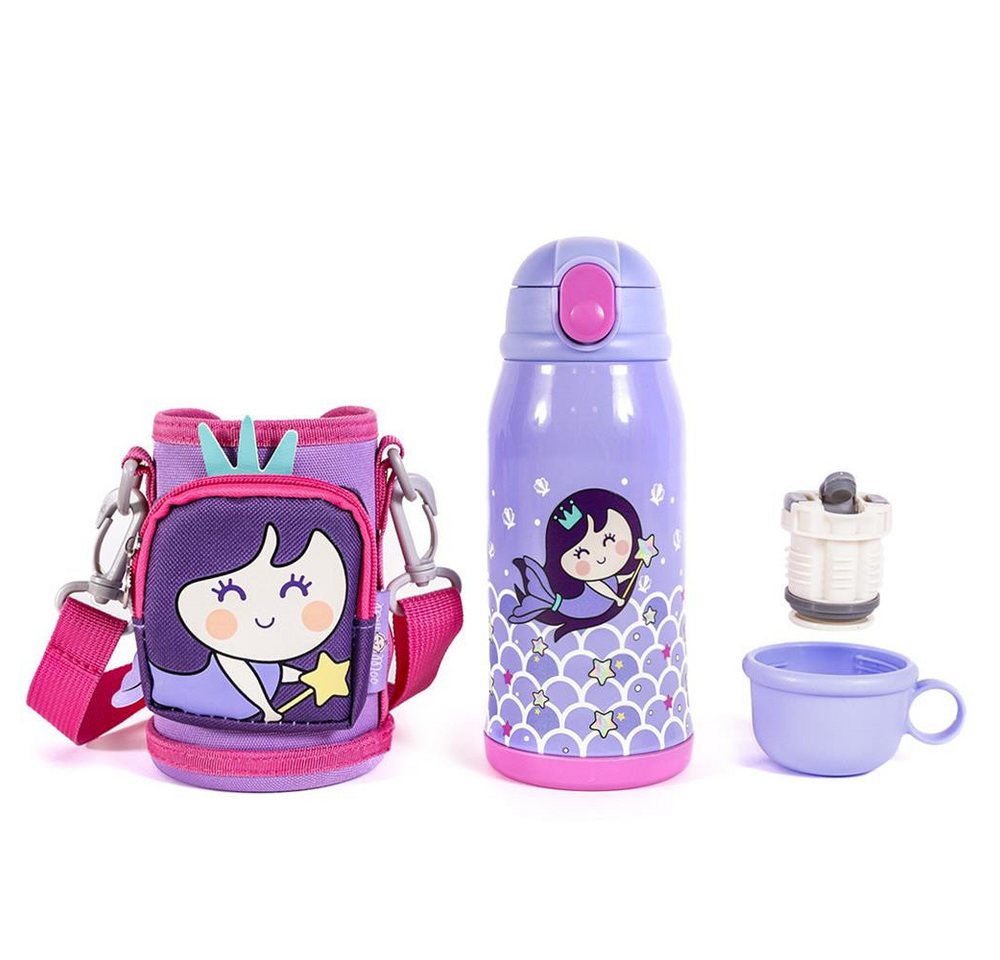 MILK&MOO Trinkflasche Kinder Trinkflasche 550 ml – Robust & auslaufsicher Bild 4