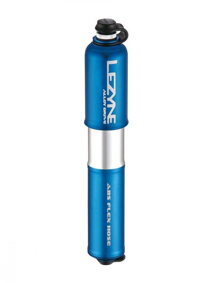 Lezyne Fahrradpumpe Lezyne Alloy Drive S Minipumpe - Blau, 6,2 bar